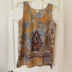 Lucy & Laurel Women’s Summer Top Tank sz. Medium